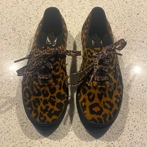 Big girls Cheetah Vans